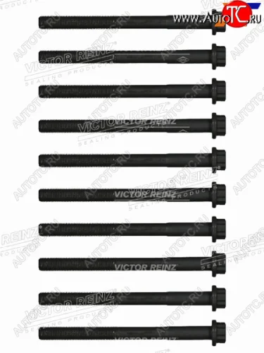 Комплект болтов ГБЦ TOYOTA LAND CRUISER VDJ70VDJ200 (10 штук) VICTOR REINZ 14-11664-01