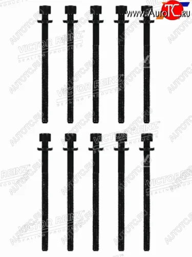 Комплект Болтов ГБЦ  KIAHYUNDAI RIOCEEDI30 G4LCG4LA  (10 штук) VICTOR REINZ 14-12061-01