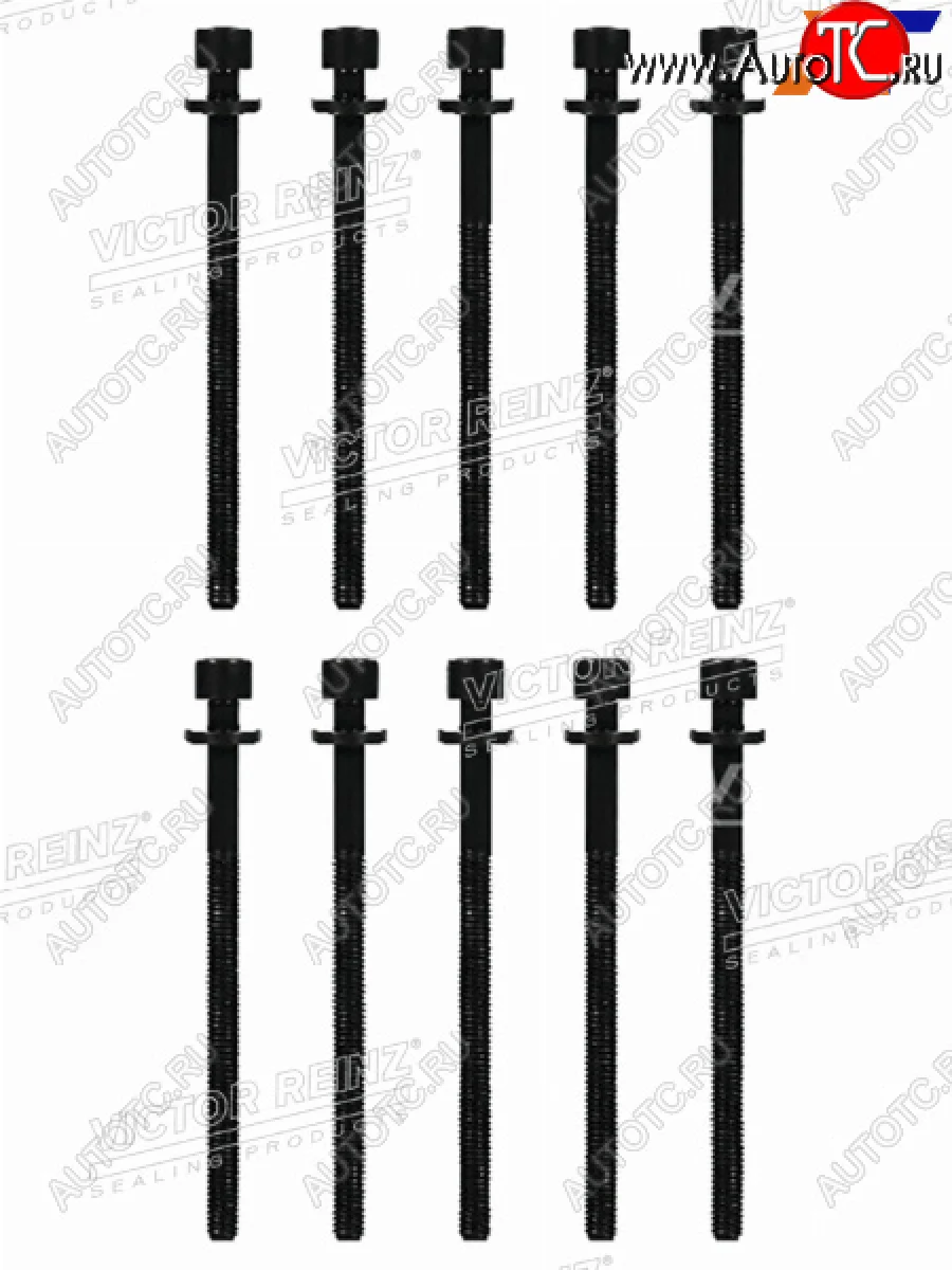 Комплект Болтов ГБЦ  KIAHYUNDAI RIOCEEDI30 G4LCG4LA  (10 штук) VICTOR REINZ 14-12061-01  в Воронеже Воронежской области