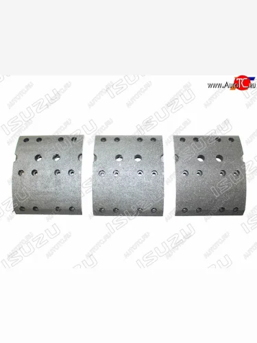 Колодки тормозные  перед      накладки  ISUZU FSR90 ISUZU 1-47126-161-0