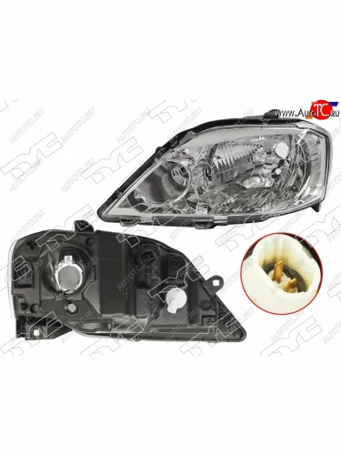 Фара RENAULT LOGANDACIA 12-14 LH                                                                    TYC 20-C642-A6-2B