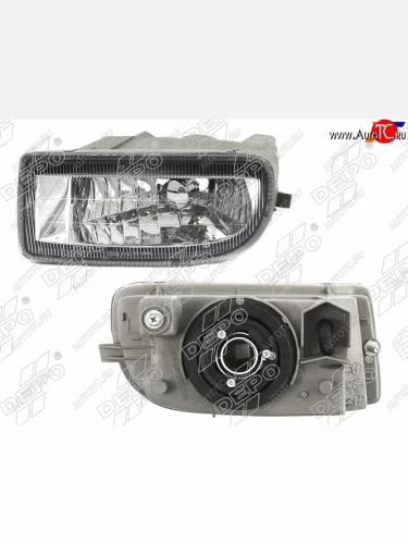 Фара противотуманная (Слева) Toyota Land Cruiser (J100) 98-07  Grand Hiace 99-02  Granvia 99-02 DEPO 212-2018L-UE