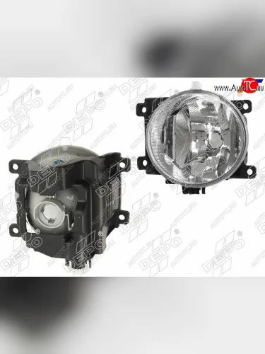 Фара противотуманная (Слева) Toyota Land Cruiser (J200) 07-21  RAV4 (XA40) 12-19  Estima 06-16 DEPO 212-2089L-UQ