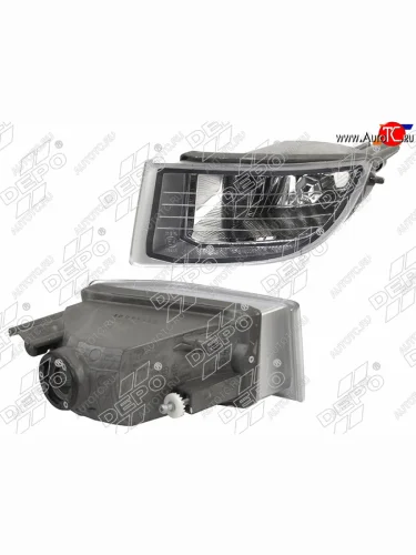 Фара противотуманная (Слева) Toyota Land Cruiser Prado (J120) 02-09 DEPO 212-2039L-UE
