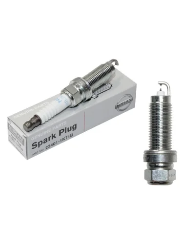 Свеча зажигания NISSAN JUKE 10-MICRA 10-QASHQAI 07-TIIDA 04-X-TRAIL 13- HR15DEQR25DE NISSAN 22401-1KT1B