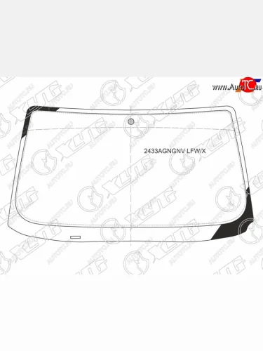 Стекло лобовое BMW 7-Series 94-01 XYG 2433AGNGNV LFW/X