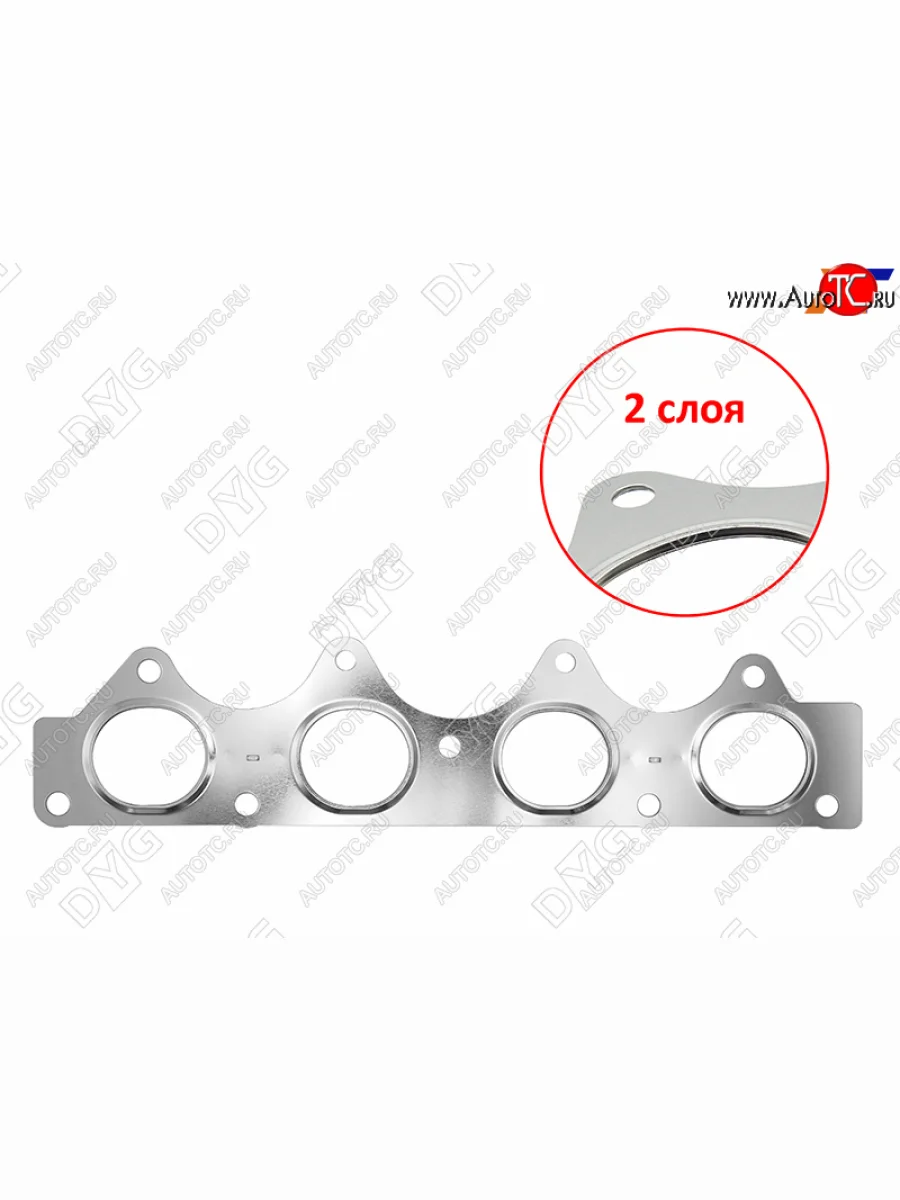 Прокладка выпускного коллектора HYUNDAI SOLARIS 11-CRETA 16-KIA CEED 12-CERATO 12-RIO 15- G4FG DYG 285212B400  в Керчи Республика Крым