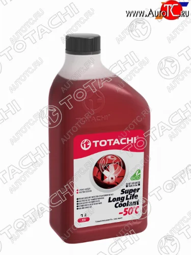 Антифриз (SUPER LLC 1 л. -50 C красный) TOTACHI 41901