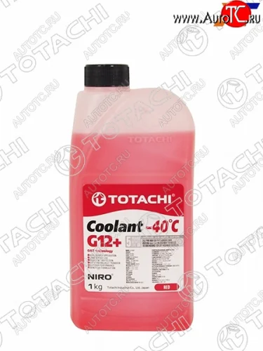 Антифриз (NIRO COOLANT G12+ 1 кг. -40 C красный) TOTACHI 43101