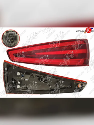 Фонарь задний AUDI Q3 11-14 RH диодный                                                               DEPO 446-1932R-AE