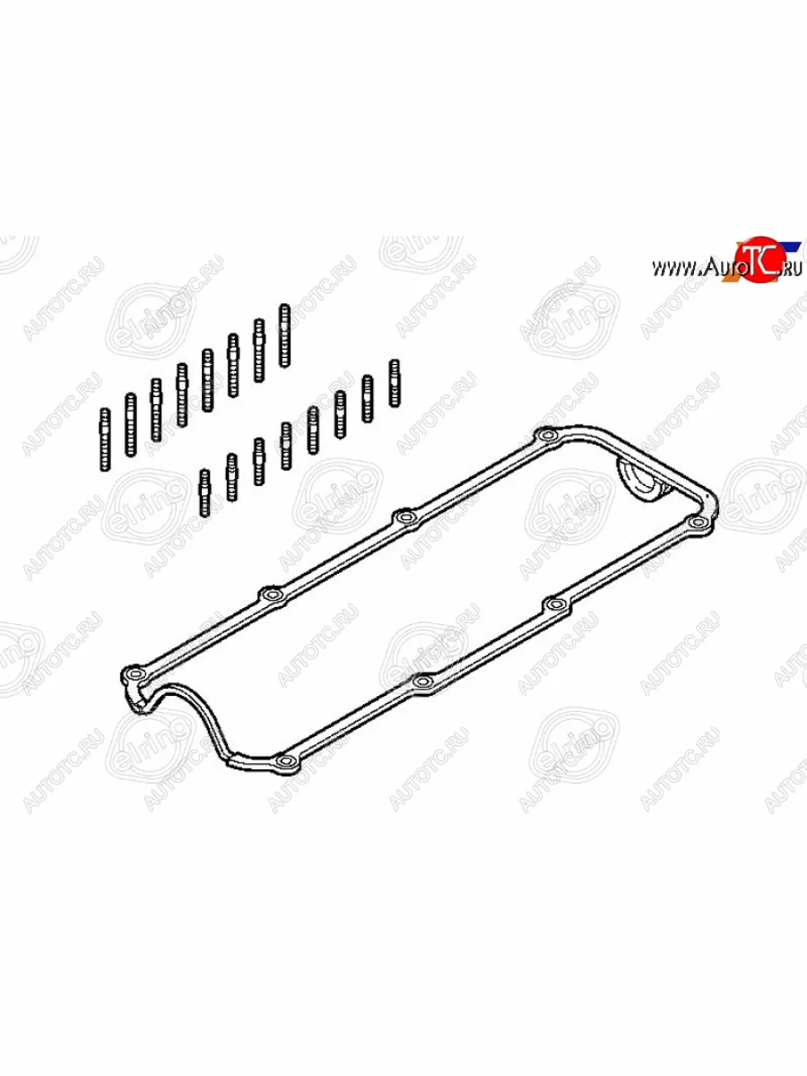 Прокладка клапанной крышки VAG 80100GOLFPASSAT  AACABBABSABK ELRING 457.200  в Керчи Республика Крым