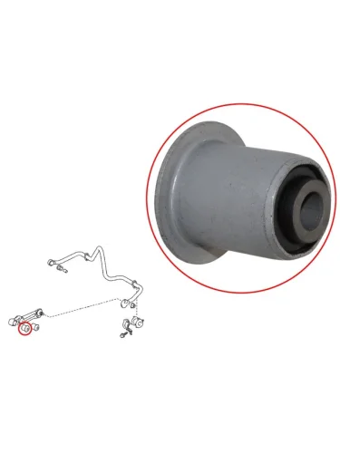 Сайлентблок Toyota Land Cruiser (J200) 07-21 (Слева) TOYOTA 48849-60090