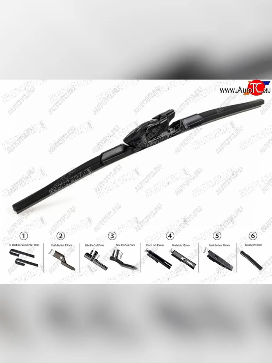 Щетка стеклоочистителя (Бескаркасная 17 (425мм)) ENDUROVISION EFM-430  В Кинешме Ивановской области