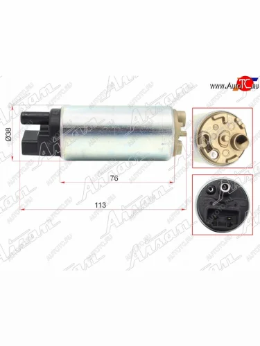 Топливный насос 1NZFE,2NZFE,1ZZFE 00-,2UZFE UZJ100 98-,3SFE,4SFE,4VZ,4AFE,5AFE                     AISAN EFP1-28280