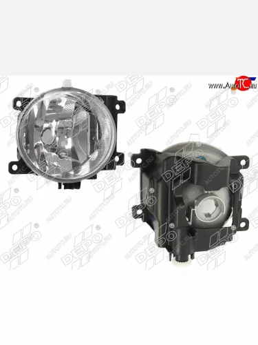 Фара противотуманная Toyota Land Cruiser (J200) 07-21  RAV4 (XA40) 12-19  Estima 06-16 (Справа) DEPO 212-2089R-UQ