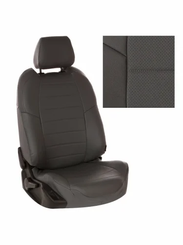 Комплект салонных чехлов Volkswagen Touran I  II (HighLine) с 03-15г.  vo-tou-t53-tsts-e Автопилот