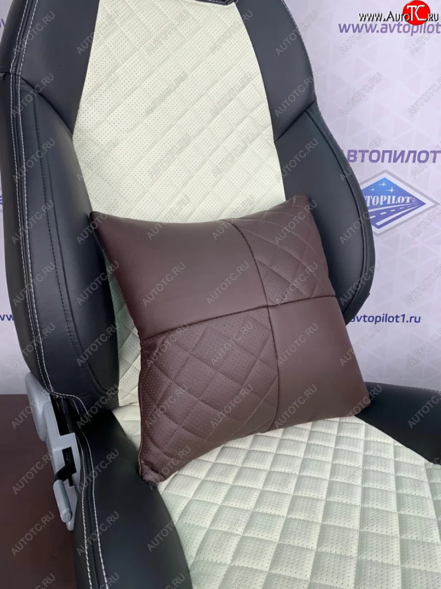 Подушки в салон автомобиля (Модель №1) экокожа РОМБ  podr033  в Самаре Самарской области