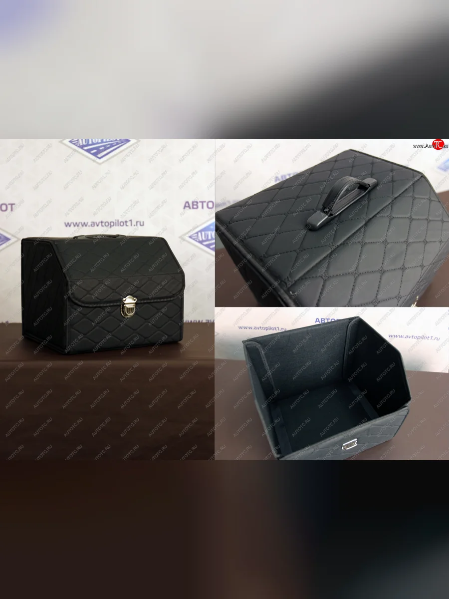 Сумки-органайзеры в багажник автомобиля, Кожаные (30x30x35см)  snx-001-001-s  в Самаре Самарской области