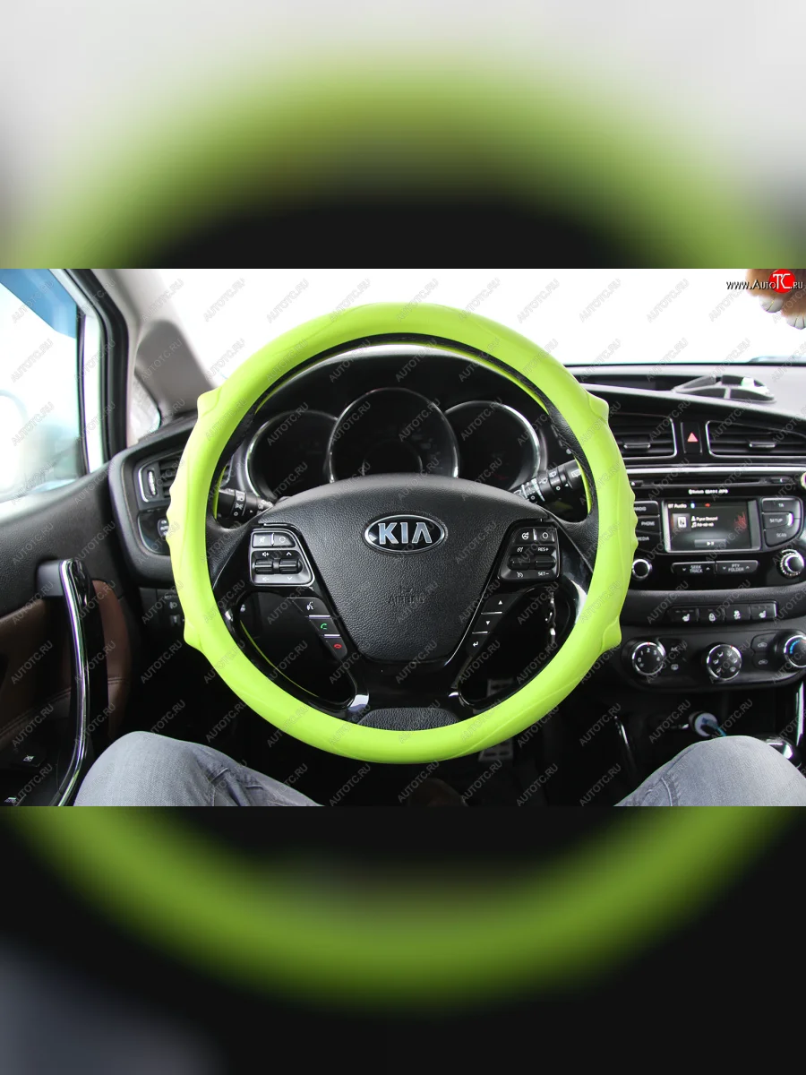 Оплётка руля Автотекстиль Модель №4  ops4018  в Самаре Самарской области