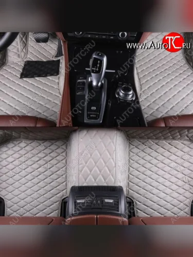 Комплект салонных чехлов AUDI Q7 (5-ти местн.) 2005-2015  kz-dq4-088 Автопилот