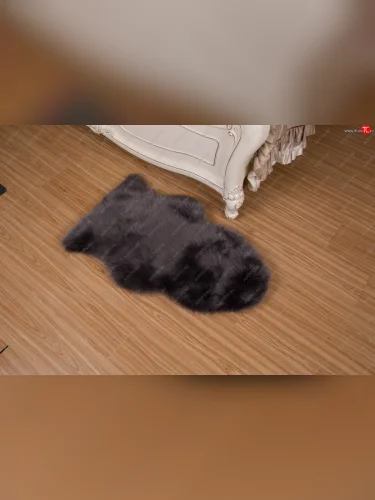 Ковер из 1 шкуры (искусственный мех)  1p-id022