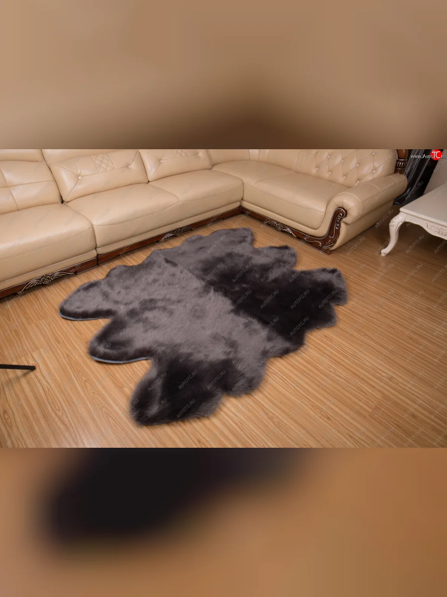 Ковер из 6 шкур (искусственный мех)  6p-id022  в Самаре Самарской области