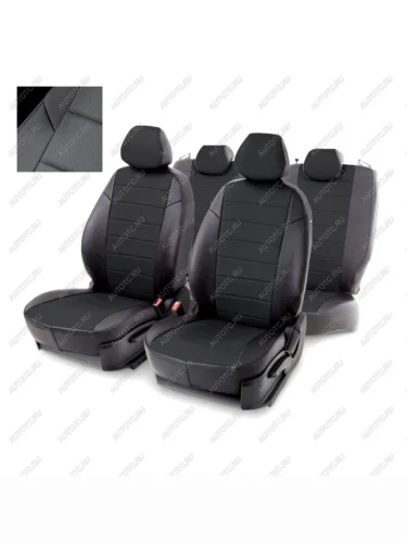 Чехлы из экокожи для Skoda Octavia A8 4060 (без подл.) Style Plus 2020-н.в.  95778