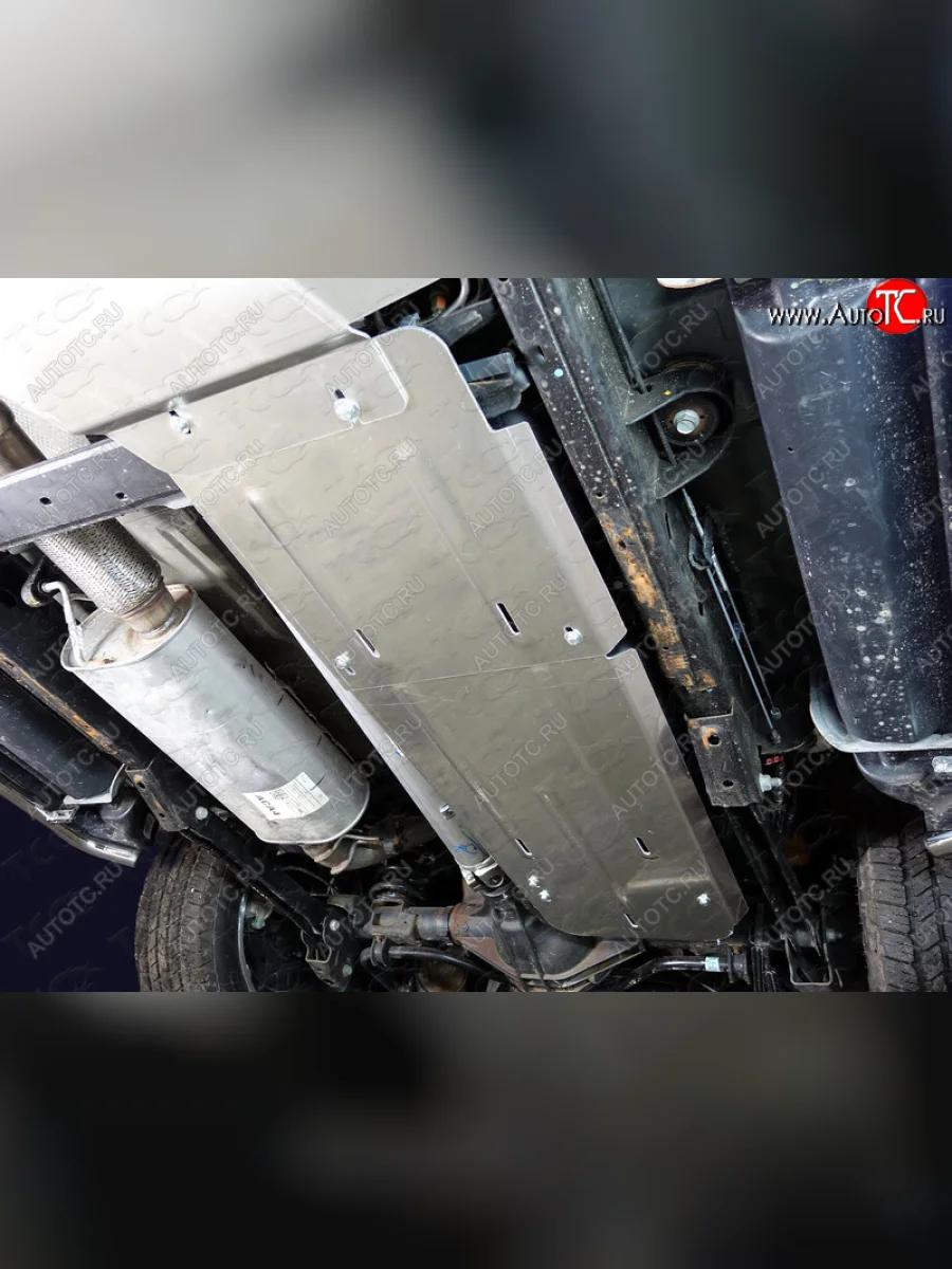 Защита топливного бака TCC Chevrolet Tahoe K2UC (2014-2021) (алюминий 4 мм)  в Самаре Самарской области