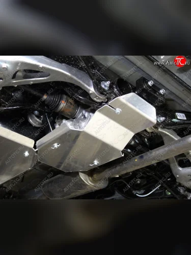 Защита дифференциала (алюминий) 4мм Honda CR-V (RW) 2017-