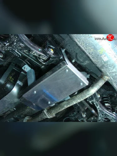 Защита заднего дифференециала (алюминий) 4мм Kia Sportage (SL) 4WD 2010-2016 