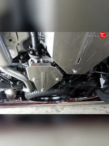 Защита дифференциала (алюминий) 4мм  zktcc00162