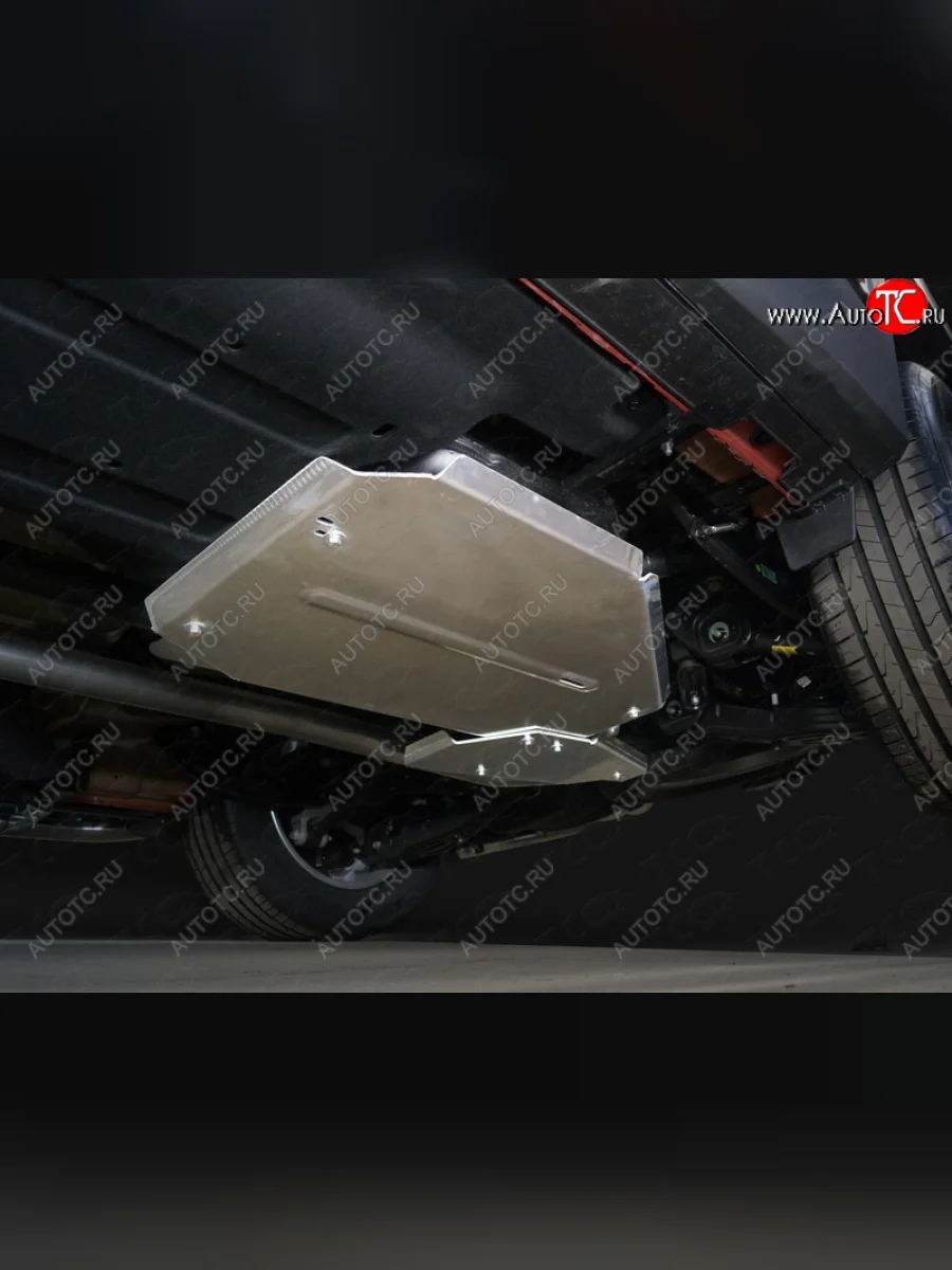 Защита бака (алюмний) 4мм Kia Sorento Prime 2015-/2018-  в Самаре Самарской области