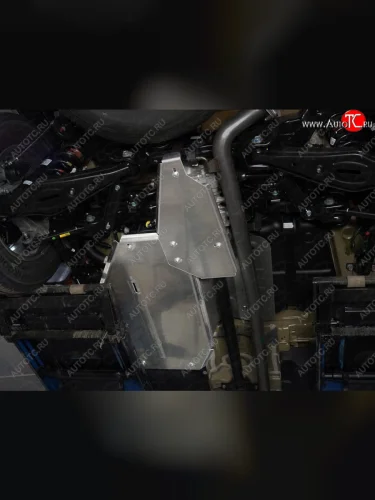 Защита дифференциала (алюминий) 4мм (не устанавливается без ZKTCC00134) Hyundai Santa Fe (TM) 2018-2021