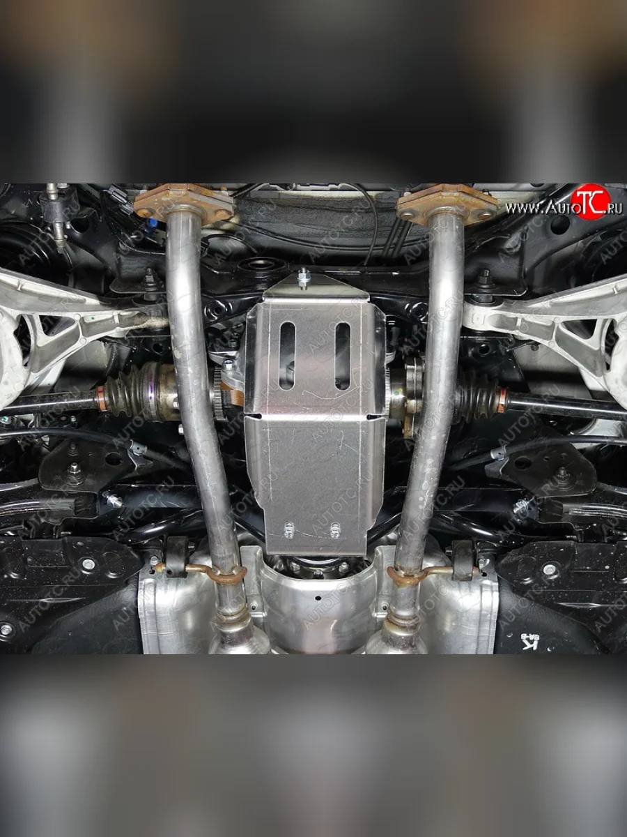 Защита дифференциала (алюминий) 4мм Infiniti QX50 (J50) 2013-2018  в Самаре Самарской области