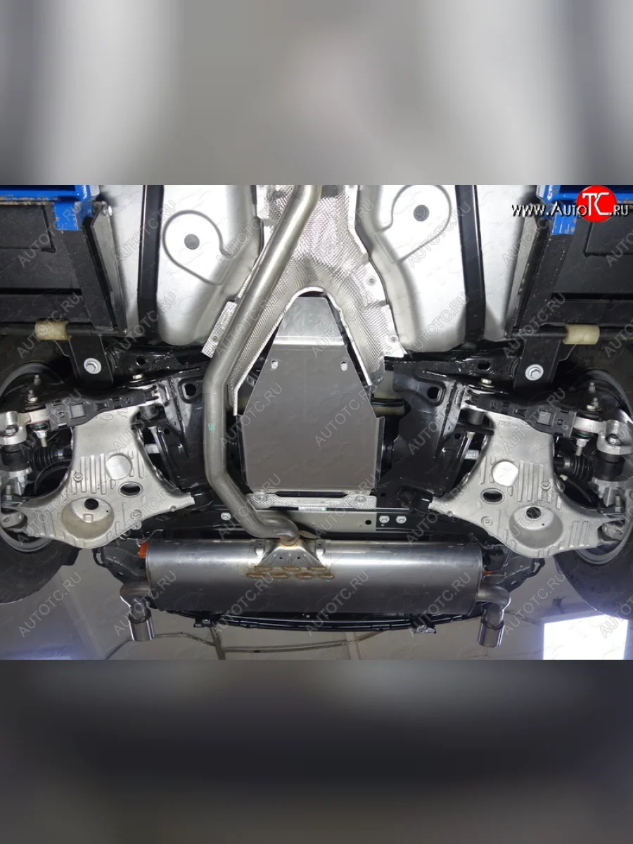 Защита дифференциала (алюминий) 4мм Land Rover Discovery Sport 2015-2019  В Кинешме Ивановской области