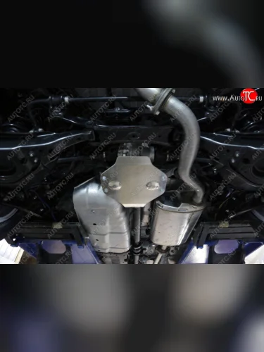 Защита дифференциала (алюминий) 4мм Lexus RX200t/RX300/RX350/RX450h (AL20) 2015-