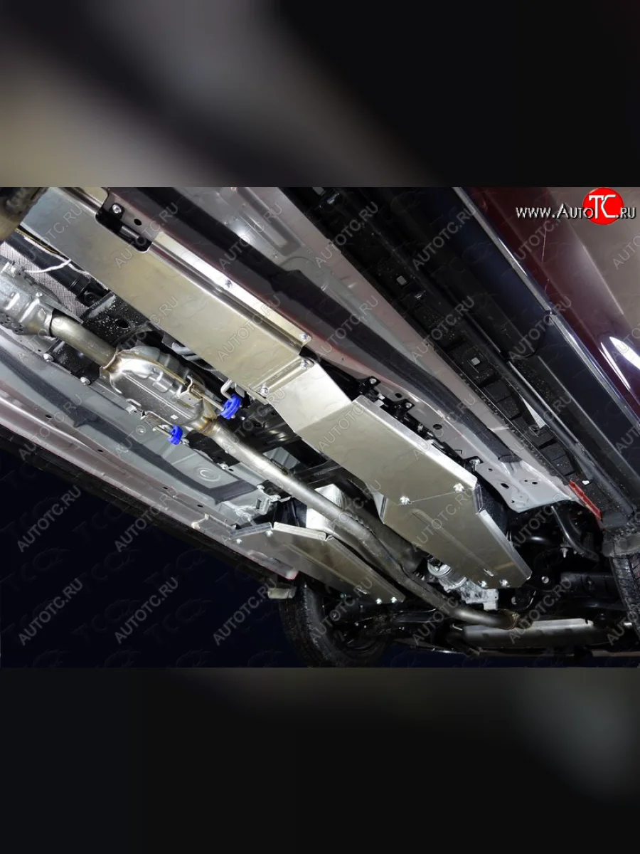 Защита адсорбера (алюминий) 4мм (не устанавливается без ZKTCC00338) Mazda CX-9 2017-  в Самаре Самарской области