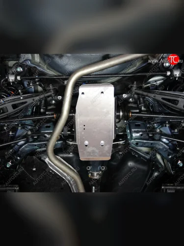 Защита дифференциала (алюминий) 4мм Subaru Forester (SJ) 2013- (кроме Turbo)