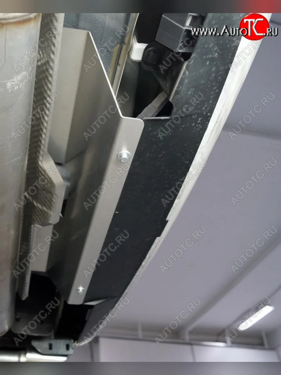 Защита заднего бампера (алюминий) 2 мм Toyota RAV4 (XA50) 2019-  в Самаре Самарской области