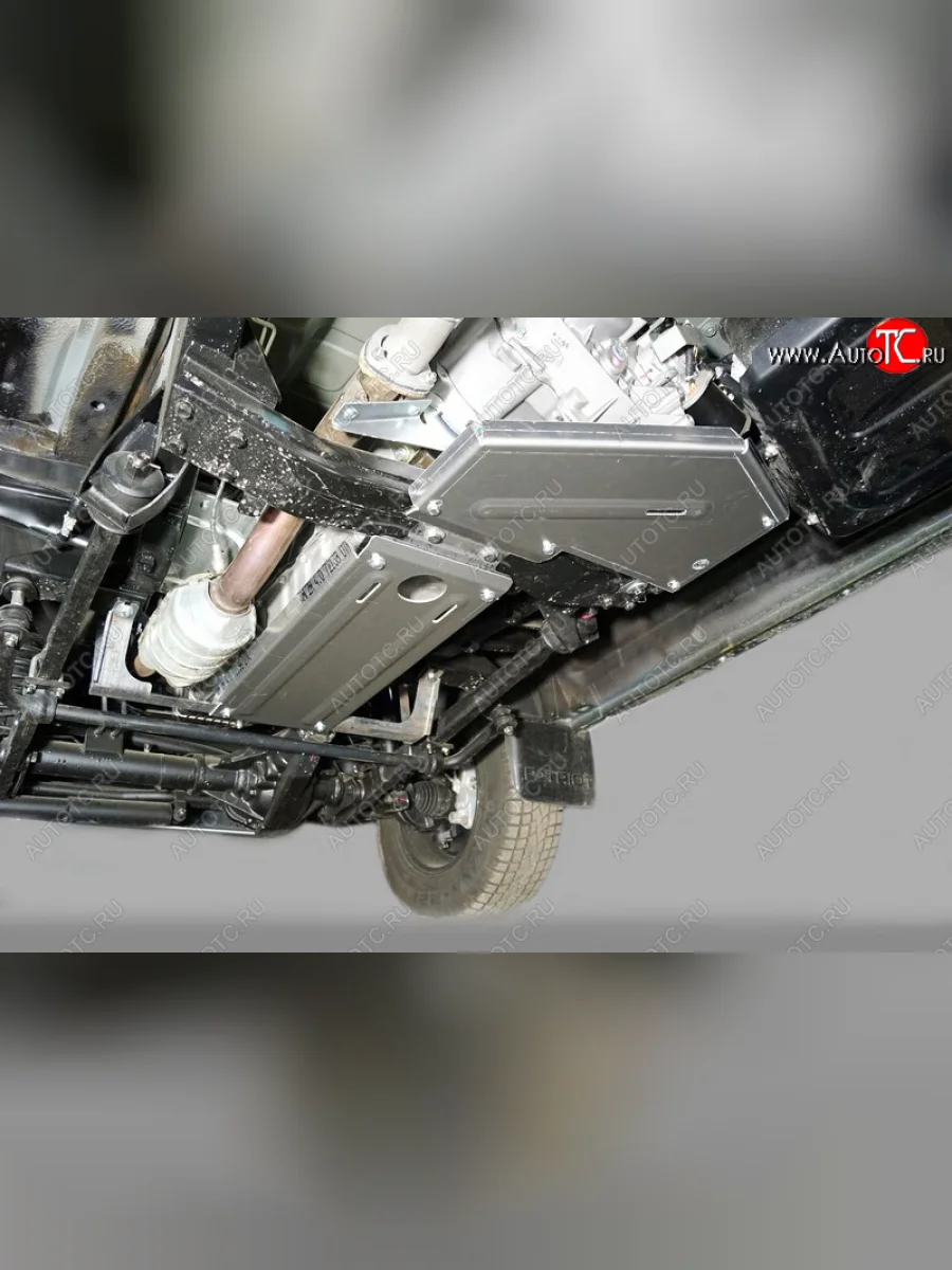 Защита АКПП (алюминий) 4мм (не устанавливается без защиты ZKTCC00488) UAZ Patriot 2021- (АКПП)  в Самаре Самарской области