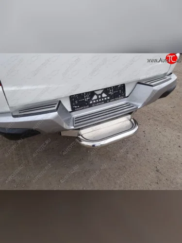 Задняя подножка (нерж. лист) 60,3 мм (под фаркоп тип Е) ___  tcup2