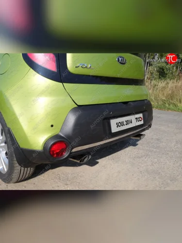 Декоративный глушитель 120/60,3 мм Kia Soul 2014-2016