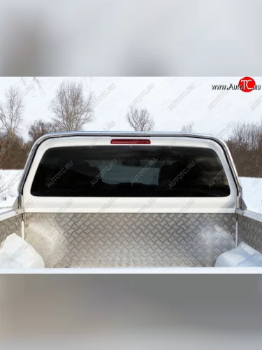 Защита кабины 75х42 мм (только для кузова) Volkswagen Amarok 2016-