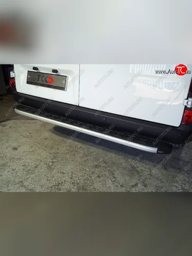 Задняя подножка алюминиевая с пластиковой накладкой 1720 мм  solat23-01al 