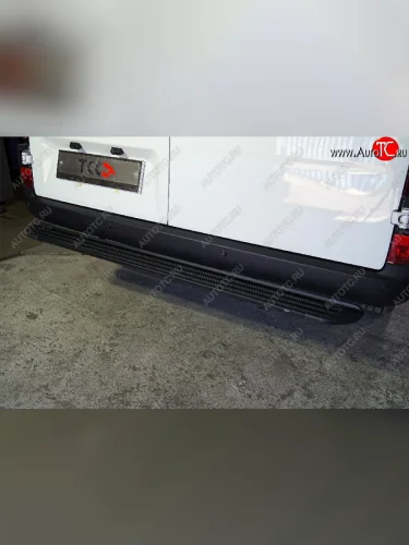 Задняя подножка алюминиевая u0027Slim line Blacku0027 1720 мм Sollers Atlant (L2H1) 2023-