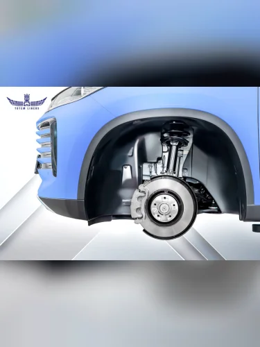 Подкрылок RENAULT Sandero, 2013, рестайлинг (задний левый)  Рено Сандеро TOTEM nll.41.34.003