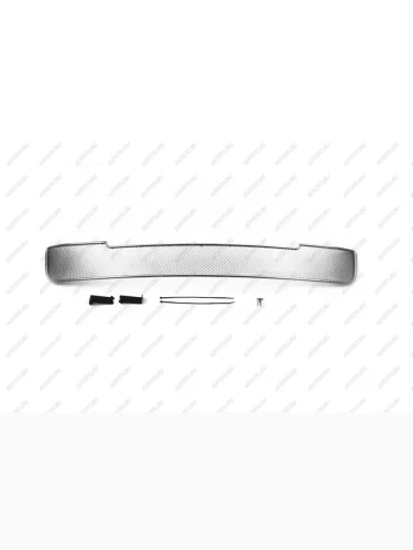 Сетка на бампер внешняя для FORD Explorer 2015-2018, 4 шт., хром, 20 мм (сота), для автомобилей с камерой  Форд Эксплорер Arbori 01-171515-202