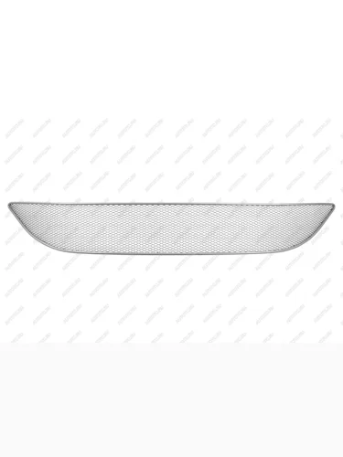 Сетка на бампер внешняя для Geely Atlas 2016-, хром, 15 яч  Джили Атлас Arbori 01-180117-152