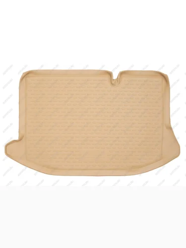 Коврик в багажник FORD Fiesta 2008-2015, 2015-, хб., 1 шт. (полиуретан, бежевые)  Форд Фиеста Element 1624170b