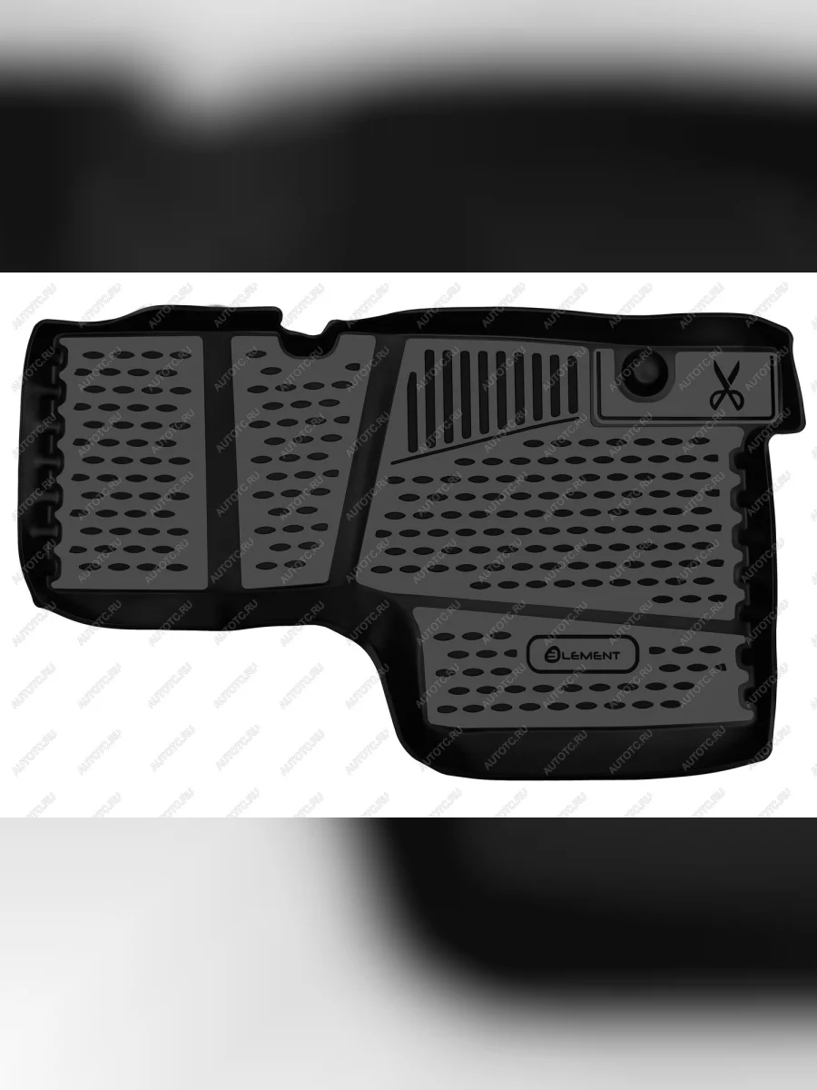 Коврики в салон подходят для КАМАЗ 5308, 2007-, передний правый, 4шт. (полиуретан) Element elementan0164210.fr-4  в Самаре Самарской области